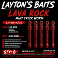 Lava Rock Mini Trick Worm